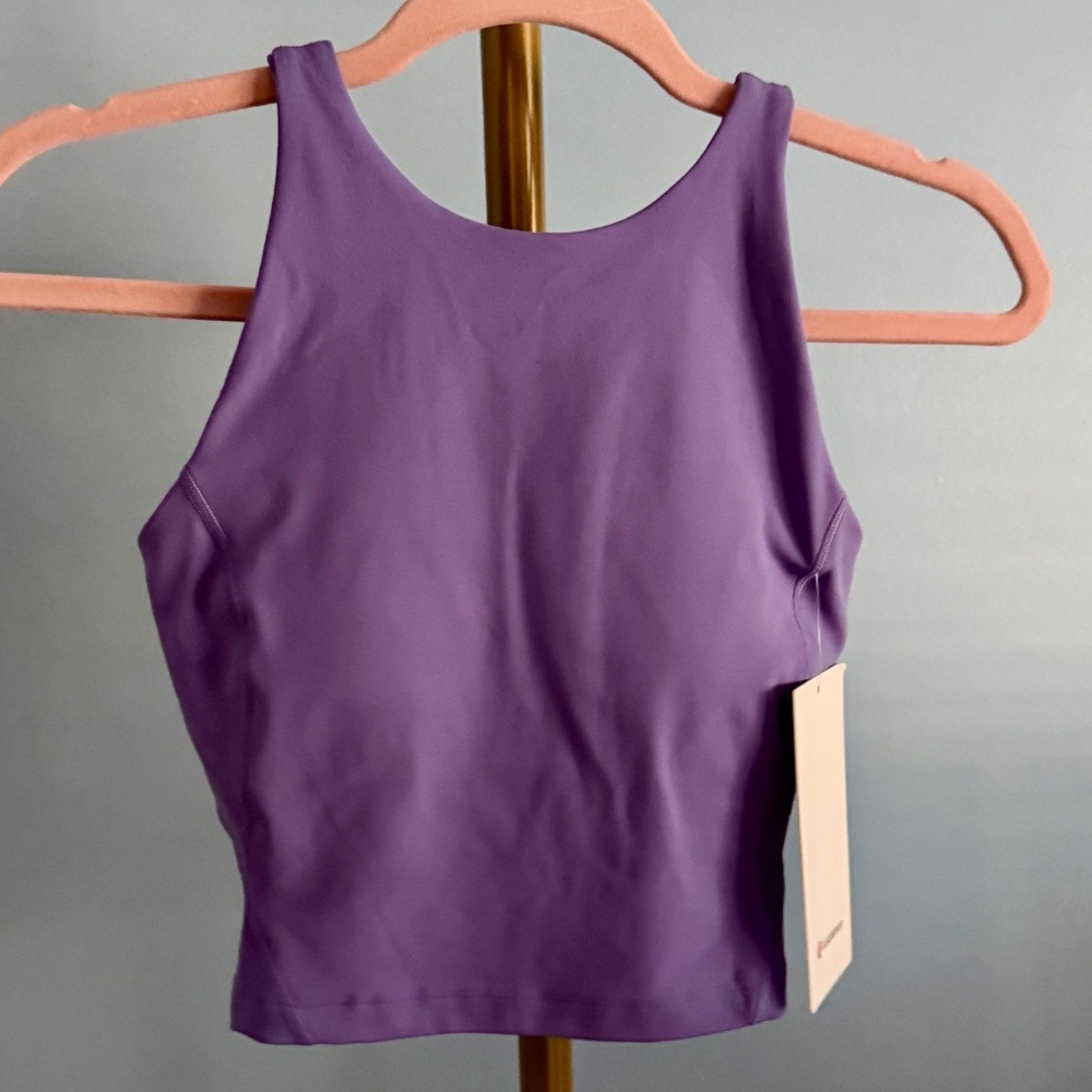 NWT lululemon Align™ High-Neck Tank | Size 2‎ - Dark Lavender